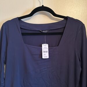 Brooks Brothers Long Sleeve Boat-Neck Top - NWT